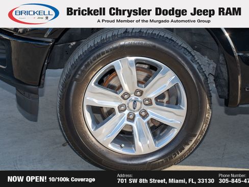 Used 2018 Ford F150 Platinum w/ Equipment Group 701A Luxury image 37