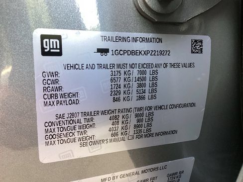 Used 2023 Chevrolet Silverado 1500 Custom AWD/4WD image 73