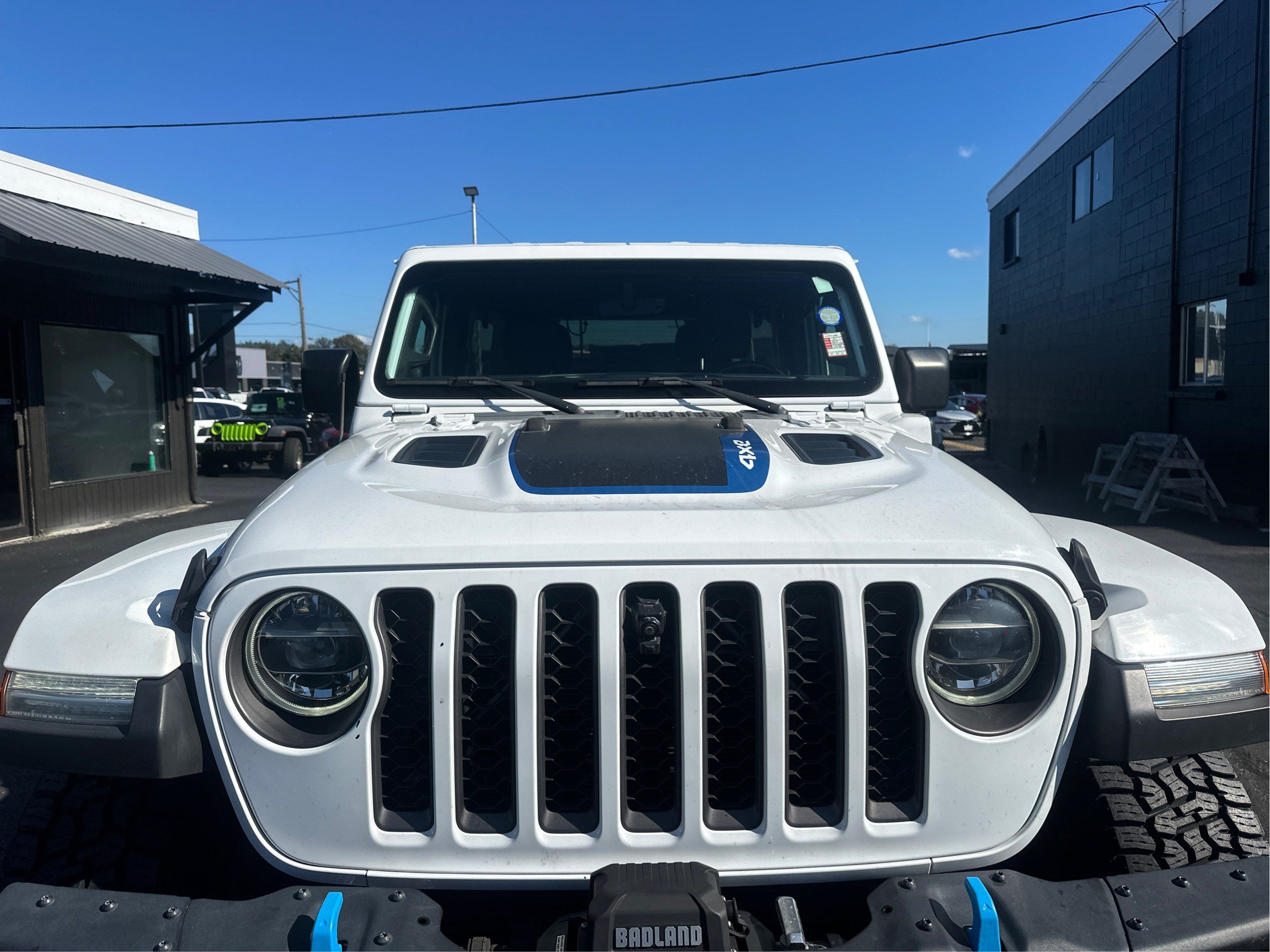 Used 2021 Jeep Wrangler Unlimited Rubicon 4xe w/ Steel Bumper Group AWD/4WD image 23