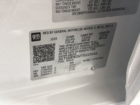 New 2026 GMC Sierra 1500 SLT w/ SLT Premium Plus Package image 33