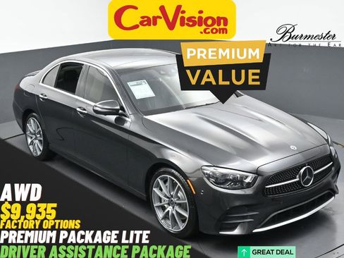 Used 2022 Mercedes-Benz E 450 4MATIC Sedan w/ Driver Assistance Package image 1