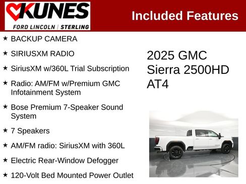 Used 2025 GMC Sierra 2500 AT4 AWD/4WD image 3