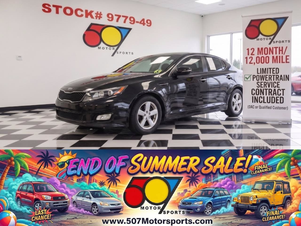 Used 2014 Kia Optima LX w/ LX Convenience Plus Package FWD image 1
