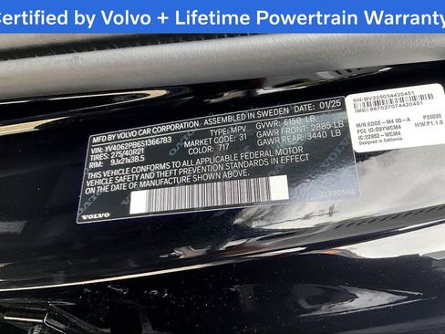 Certified 2025 Volvo XC90 B6 Plus image 45