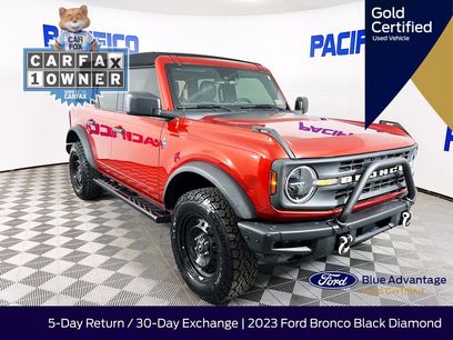 Certified 2023 Ford Bronco Black Diamond