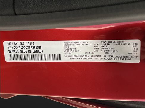 New 2026 Chrysler Pacifica Limited w/ Trailer Tow Group AWD/4WD image 42