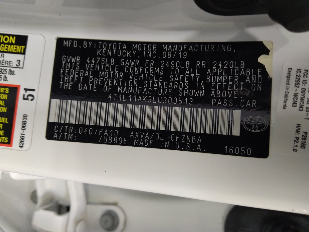 Used 2020 Toyota Camry LE w/ Convenience Package FWD image 33