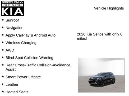 New 2026 Kia Seltos EX w/ EX Sunroof Package image 7