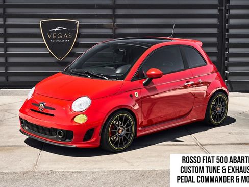 Used 2017 FIAT 500 Abarth w/ Popular Equipment Package FWD image 1