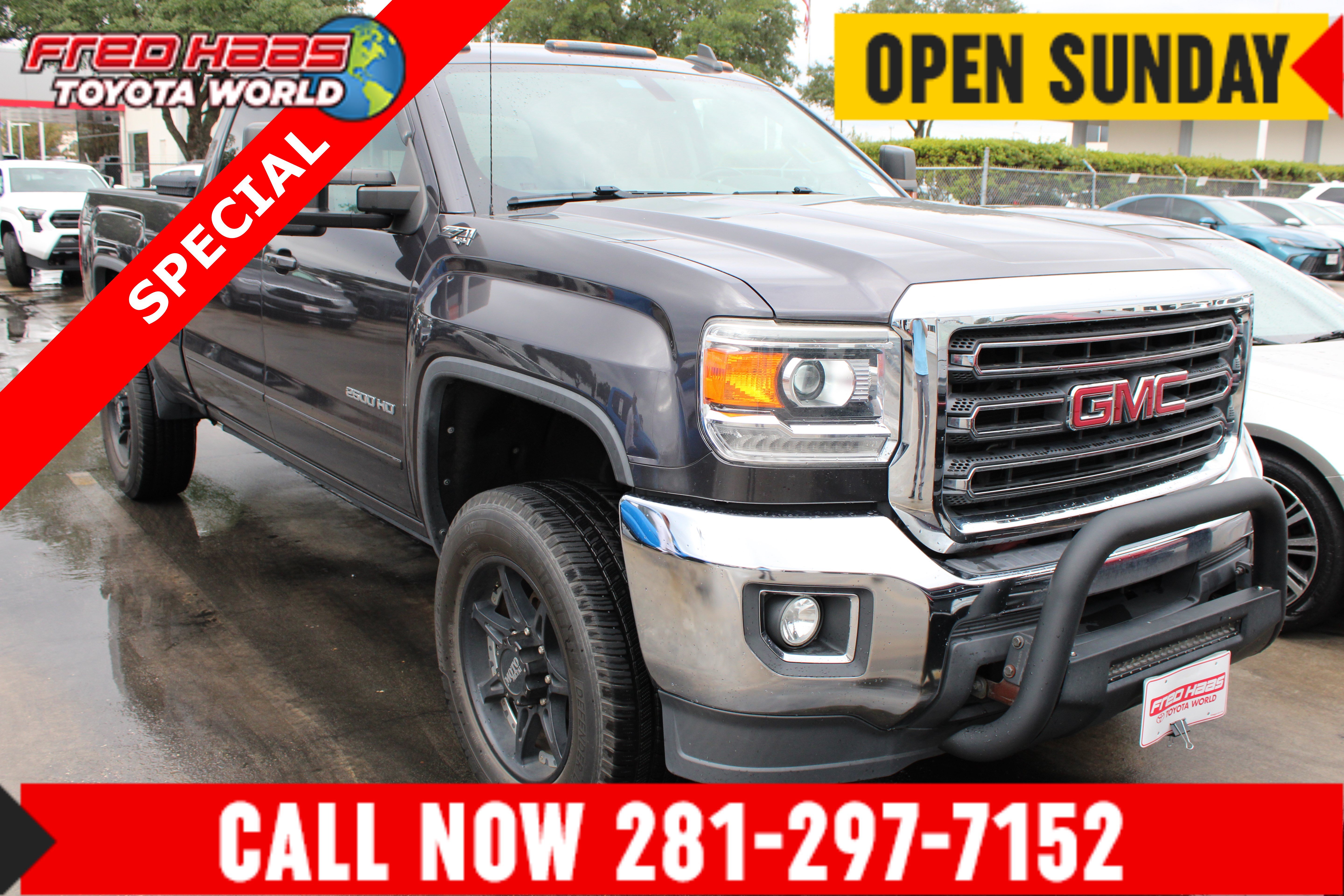 Used 2016 GMC Sierra 2500 SLE w/ SLE Preferred Package AWD/4WD image 1