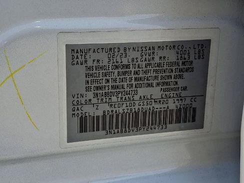 Certified 2023 Nissan Sentra SR w/ SR Premium Package FWD image 28