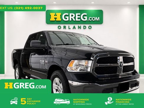 Used 2020 RAM 1500 Tradesman w/ Chrome Plus Package RWD image 1