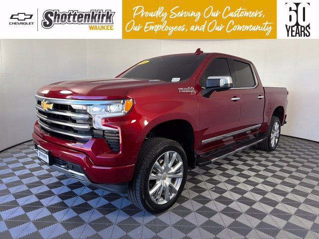 Used 2024 Chevrolet Silverado 1500 High Country w/ High Country Premium Package AWD/4WD 360° Tour