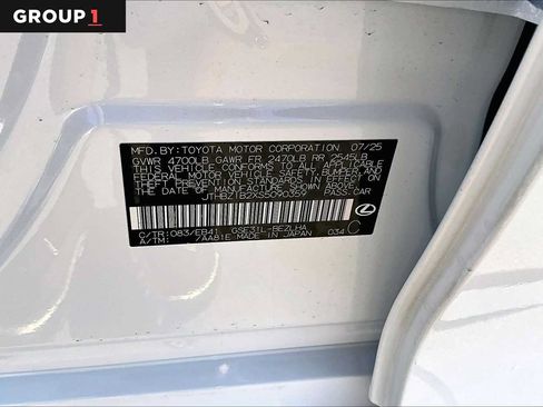 Used 2025 Lexus IS 350 F Sport w/ Accessory Package 2 RWD image 35