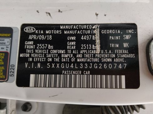 Used 2018 Kia Optima EX FWD image 33