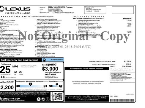 Used 2023 Lexus NX 350 AWD image 2