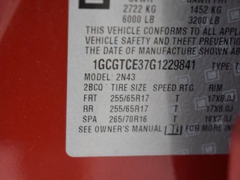 Certified 2016 Chevrolet Colorado LT w/ LT Convenience Package AWD/4WD image 35