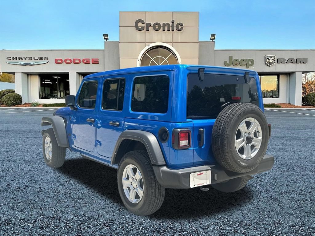 Used 2022 Jeep Wrangler Unlimited Sport w/ Sun And Sound Package AWD/4WD image 5