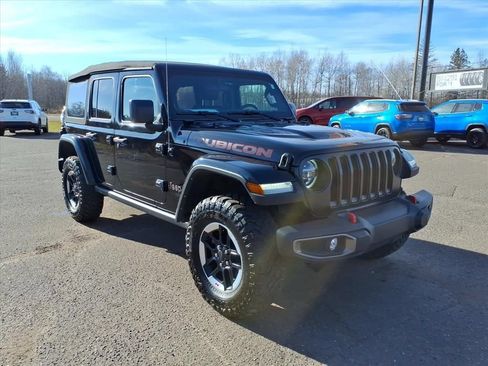 Used 2021 Jeep Wrangler Unlimited Rubicon w/ LED Lighting Group AWD/4WD image 7