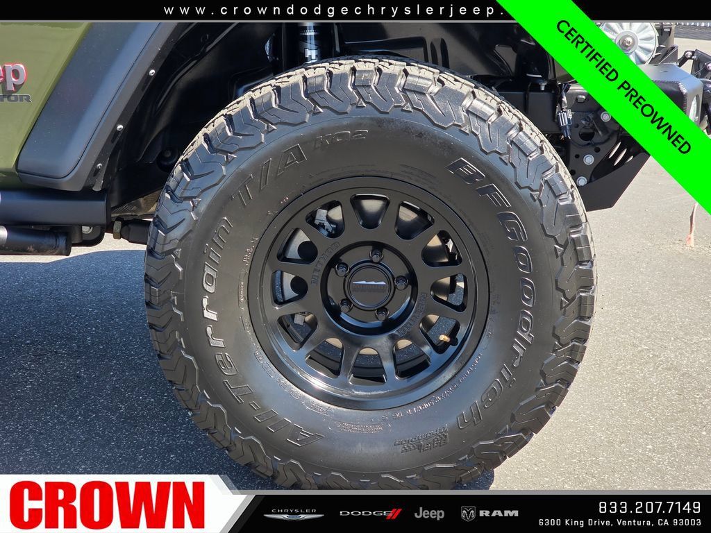 Certified 2021 Jeep Gladiator Rubicon AWD/4WD image 9