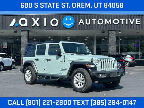 Used 2023 Jeep Wrangler Unlimited Sport AWD/4WD image 1