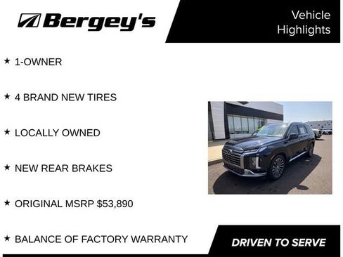 Used 2023 Hyundai Palisade Calligraphy w/ Cargo Package AWD/4WD image 4
