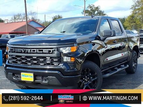 New 2026 Chevrolet Silverado 1500 Custom w/ Turbomax Blackout Package image 1