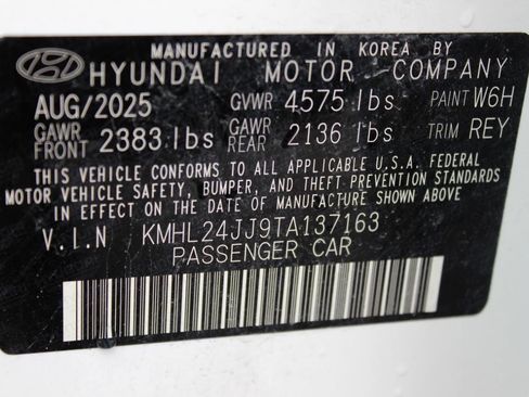 Used 2026 Hyundai Sonata Blue FWD image 10