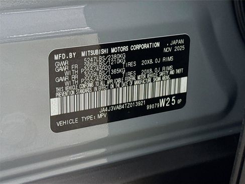New 2026 Mitsubishi Outlander SE FWD image 27