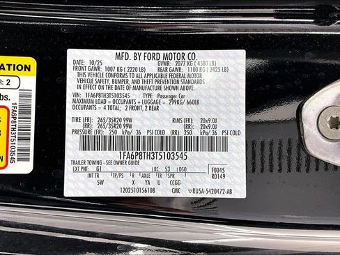 New 2026 Ford Mustang Premium RWD image 8