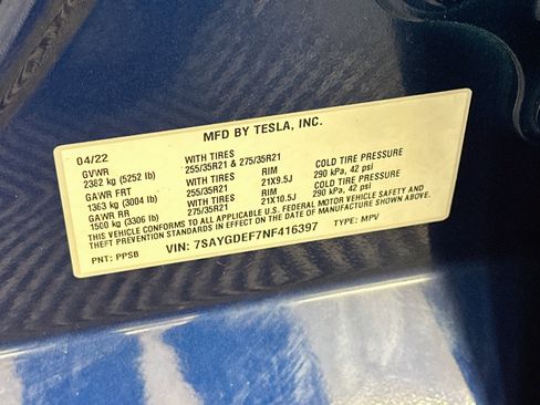 Used 2022 Tesla Model Y Performance AWD/4WD image 12
