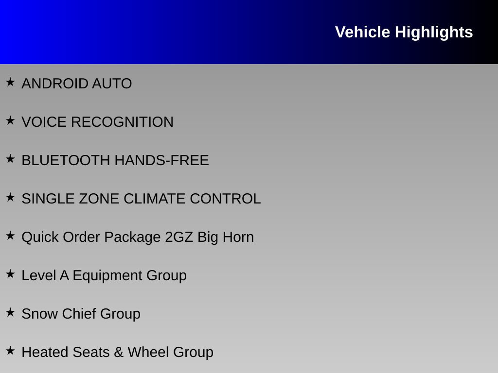 Used 2022 RAM 2500 Big Horn w/ Night Edition AWD/4WD image 12