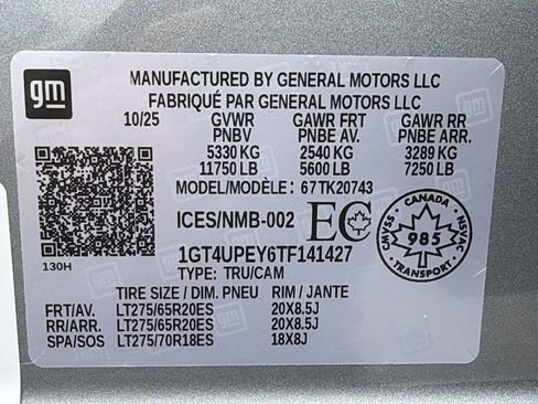 Used 2026 GMC Sierra 2500 AT4 w/ Max Trailering Package image 46