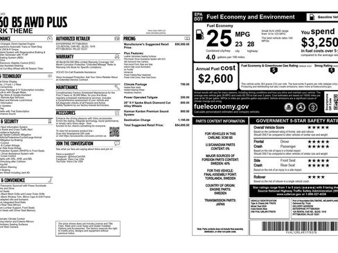 Used 2024 Volvo XC60 B5 Plus image 32