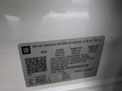 Used 2021 Chevrolet Blazer Premier w/ Driver Confidence II Package image 65