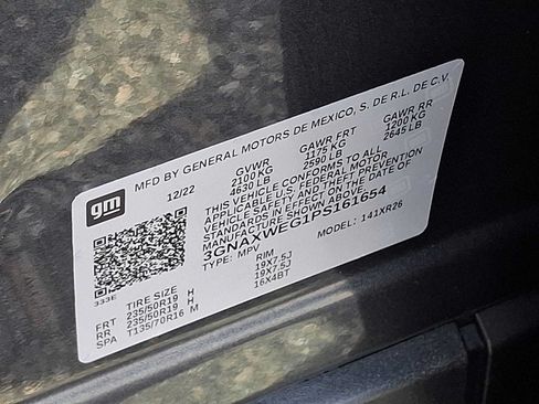 Certified 2023 Chevrolet Equinox RS w/ LPO, Floor Liner Package AWD/4WD image 26
