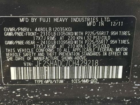 Used 2012 Subaru Forester 2.5X Premium w/ All-Weather Pkg image 39