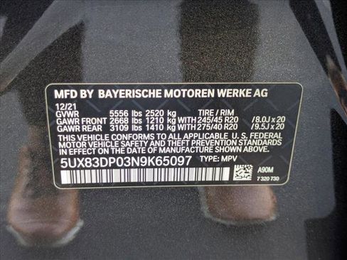 Used 2022 BMW X3 M40i image 26