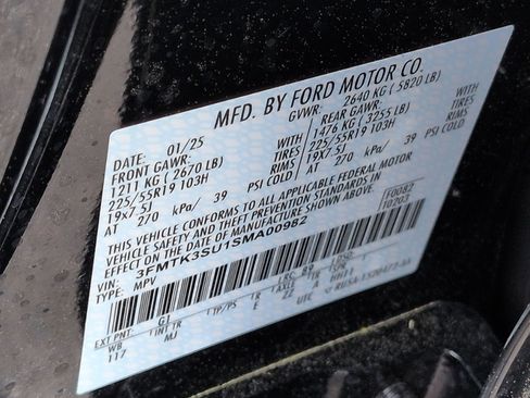 Certified 2025 Ford Mustang Mach-E Premium w/ Sport Appearance Package image 37