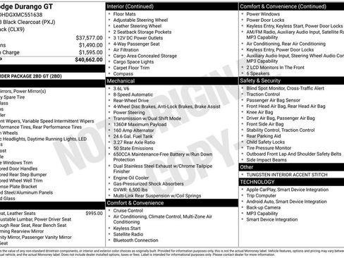 Used 2021 Dodge Durango GT RWD image 6