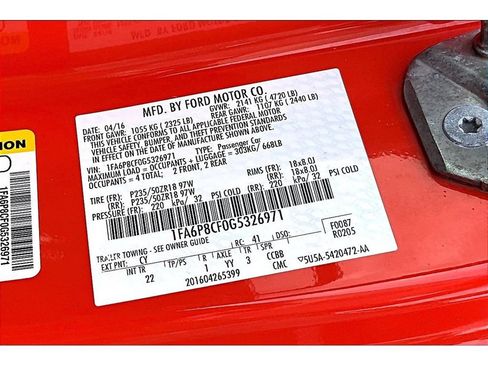 Used 2016 Ford Mustang GT RWD image 28