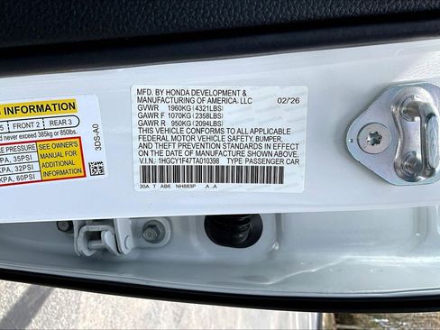 New 2026 Honda Accord SE image 21