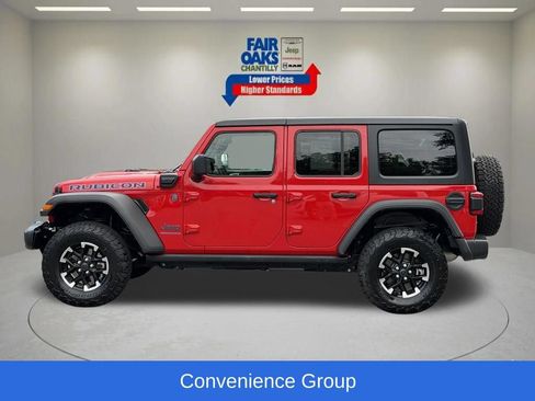 Certified 2025 Jeep Wrangler Unlimited Rubicon 4xe w/ Convenience Group AWD/4WD image 11