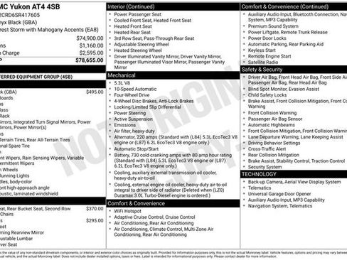 Used 2025 GMC Yukon AT4 AWD/4WD image 5