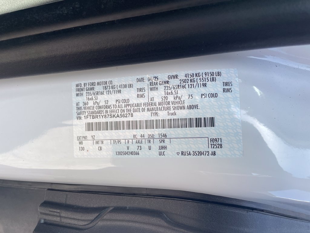 Used 2025 Ford Transit 250 Low Roof w/ Exterior Upgrade Package RWD image 17