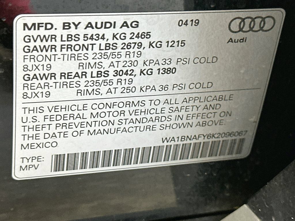Used 2019 Audi Q5 2.0T Premium Plus w/ Premium Plus Package AWD/4WD image 37