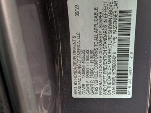 Used 2024 Honda Civic EX-L image 16