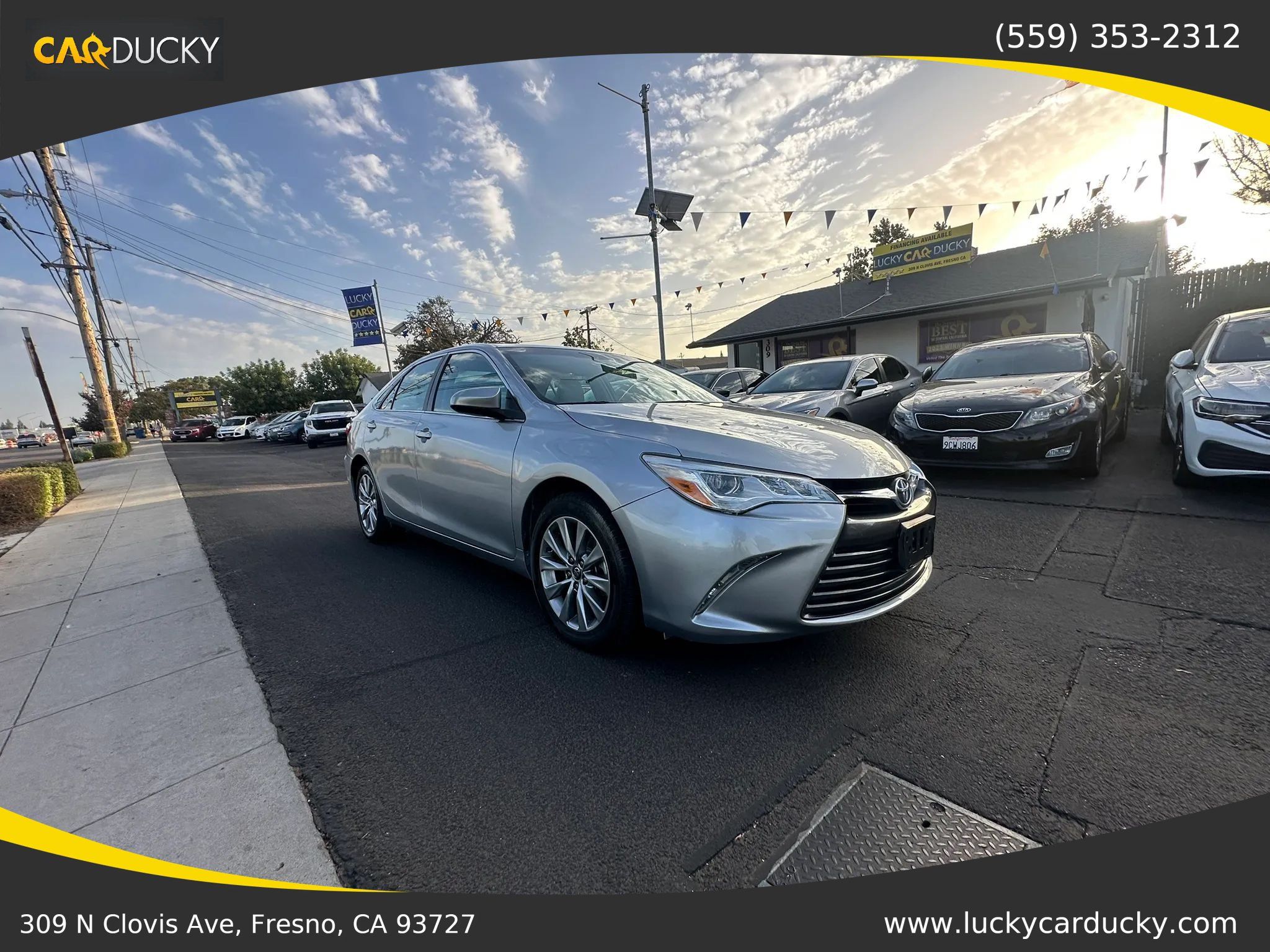 Used 2016 Toyota Camry XLE FWD image 1