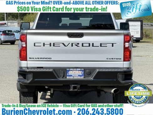 Used 2023 Chevrolet Silverado 2500 Custom w/ Custom Value Package AWD/4WD image 4