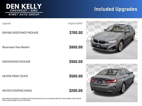 Used 2023 BMW 330i xDrive Sedan w/ Driving Assistance Package AWD/4WD image 3